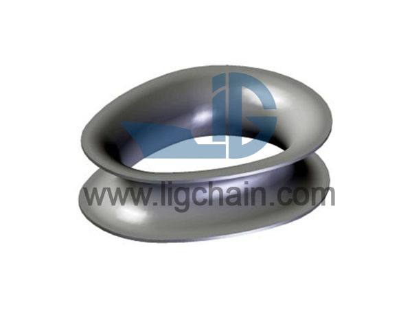 JIS B 2802 Thimble B Type For Covered Steel Wire Rope 